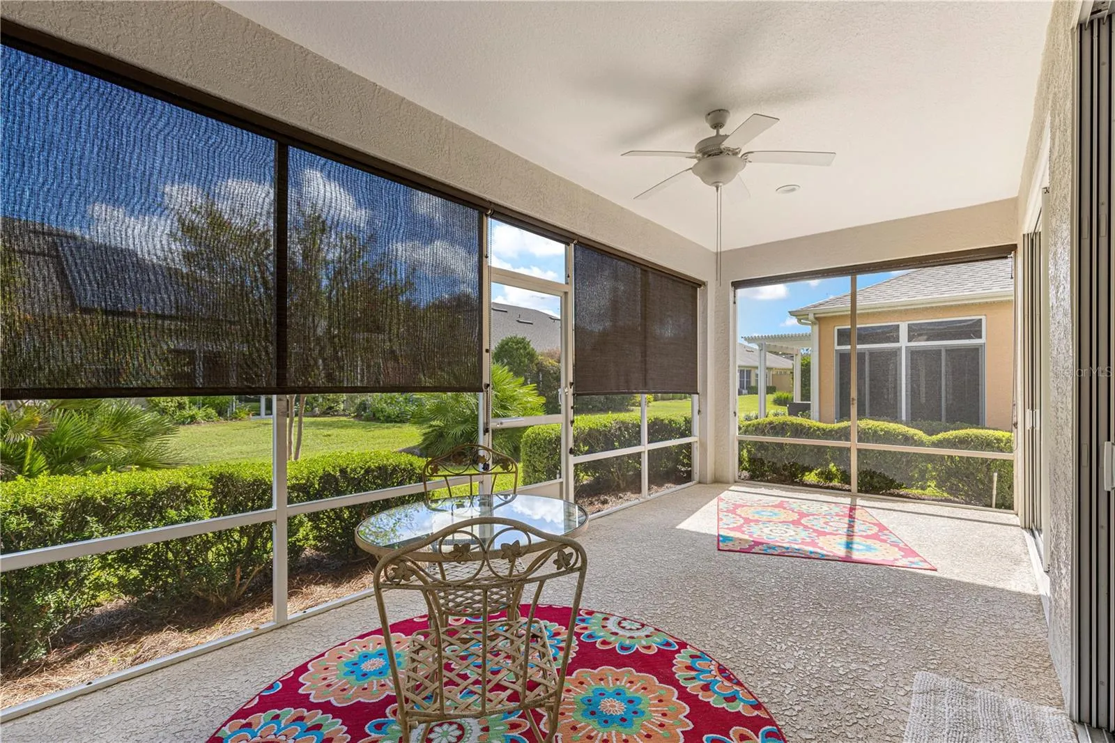 Screen enclosed Lanai