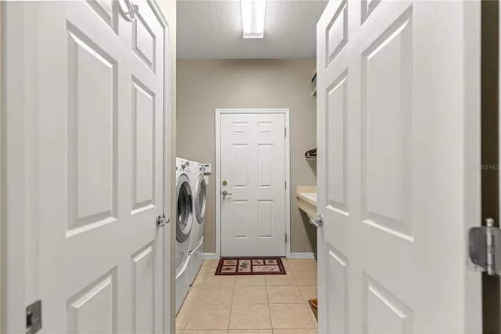 Laundry room entrance