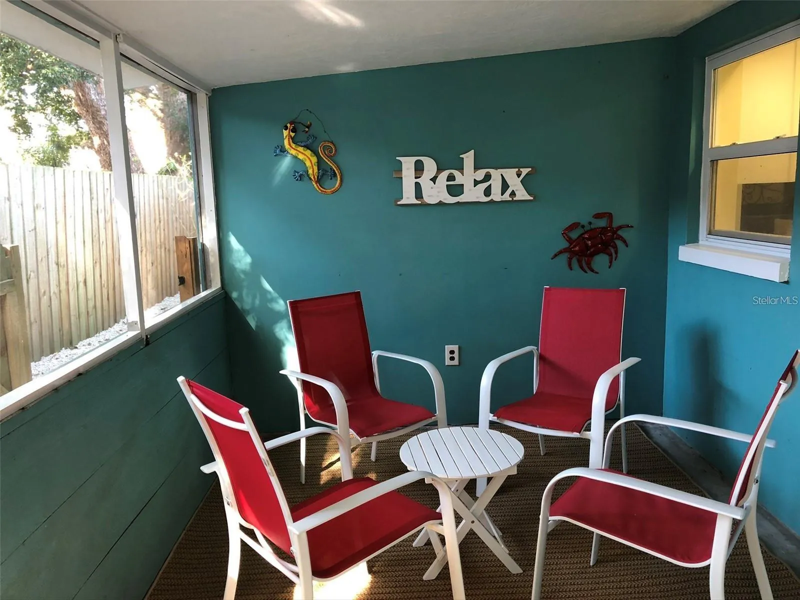Lanai shown furnished