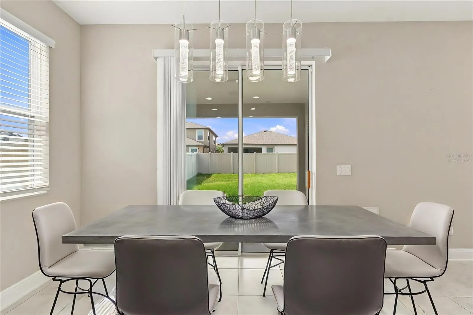 DINING ROOM VIRTUALLY STAGED.