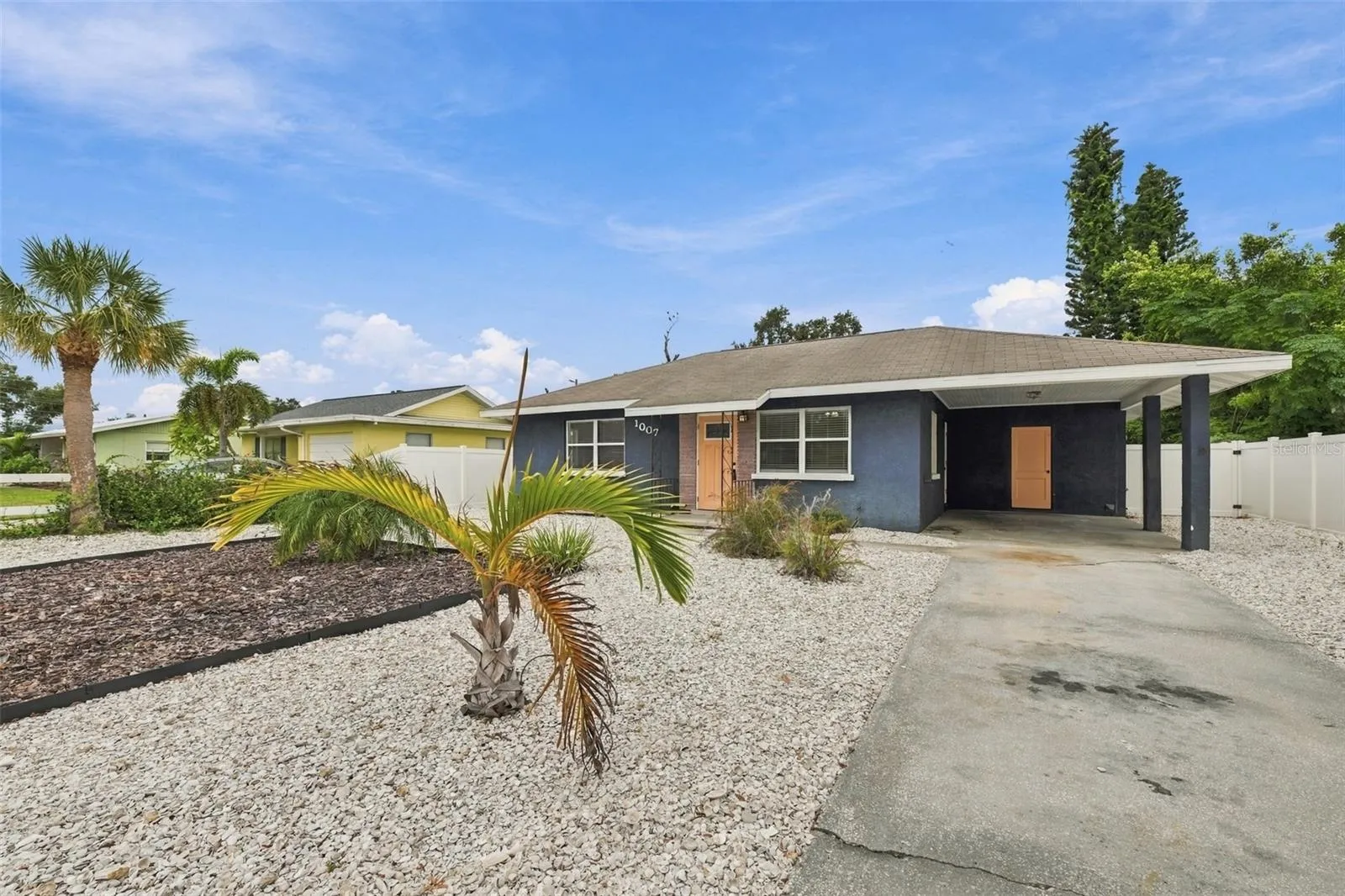 Driveway to Carport
