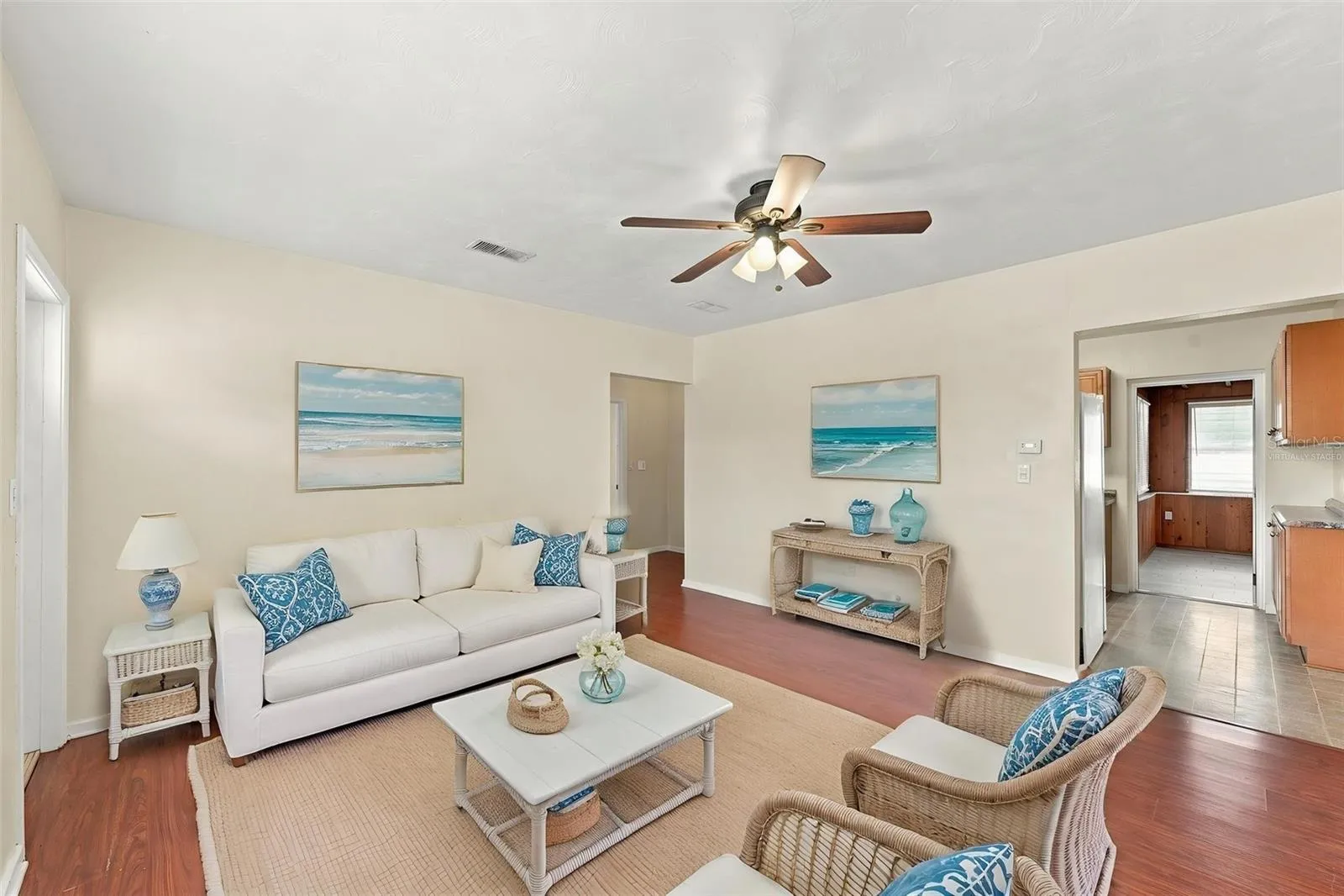 Living Room-Virtually Staged