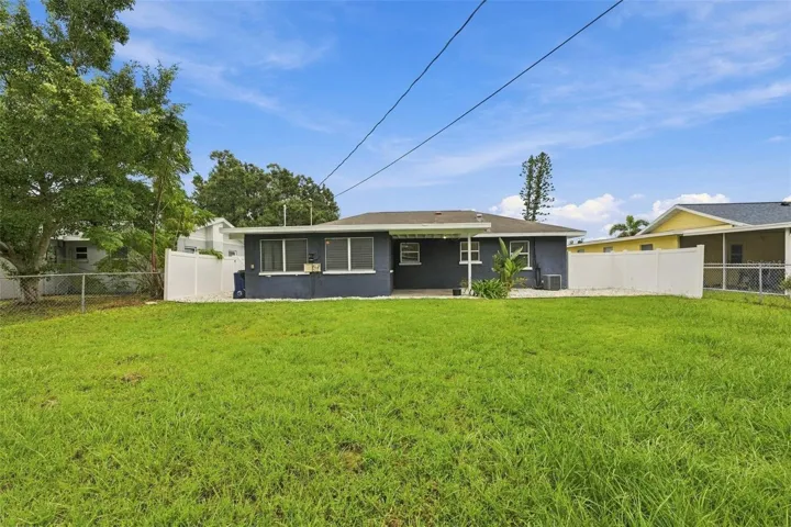 Rear View of Home