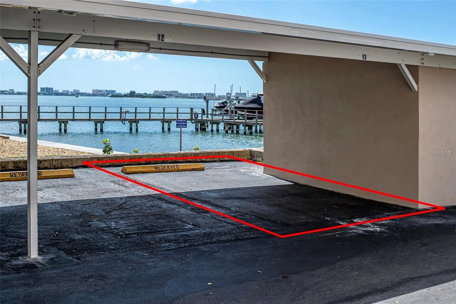 Covered parking