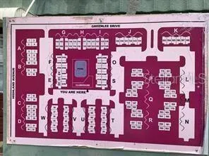 Layout of condo complex