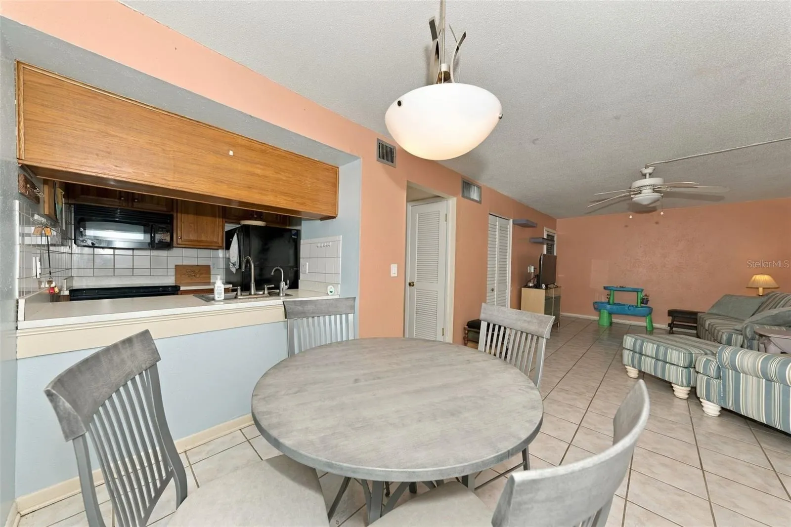 Dining room living room combo