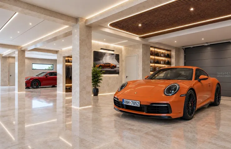 3-car garage. Virtually staged.