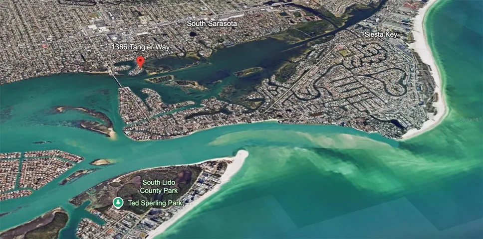 Boat out to the gulf, with no-fixed bridges