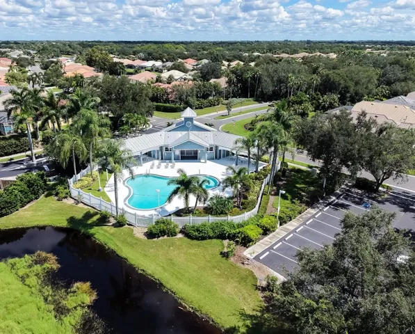 Just nine homes away from the heated community pool.