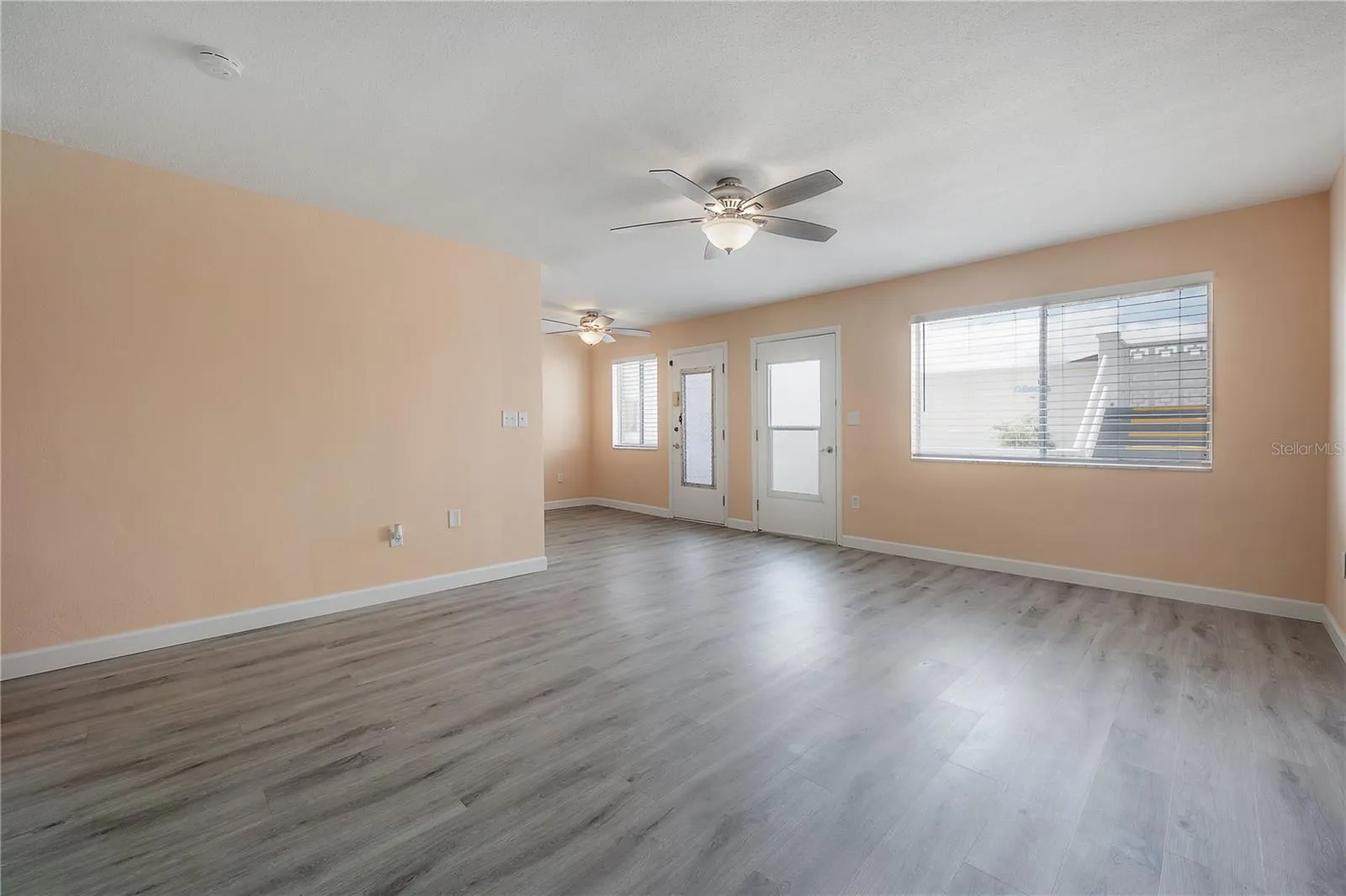 Living Room facing the front entry