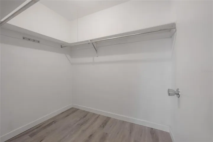 Walk in Closet in Primary Bed
