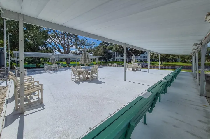 Outdoor gathering space