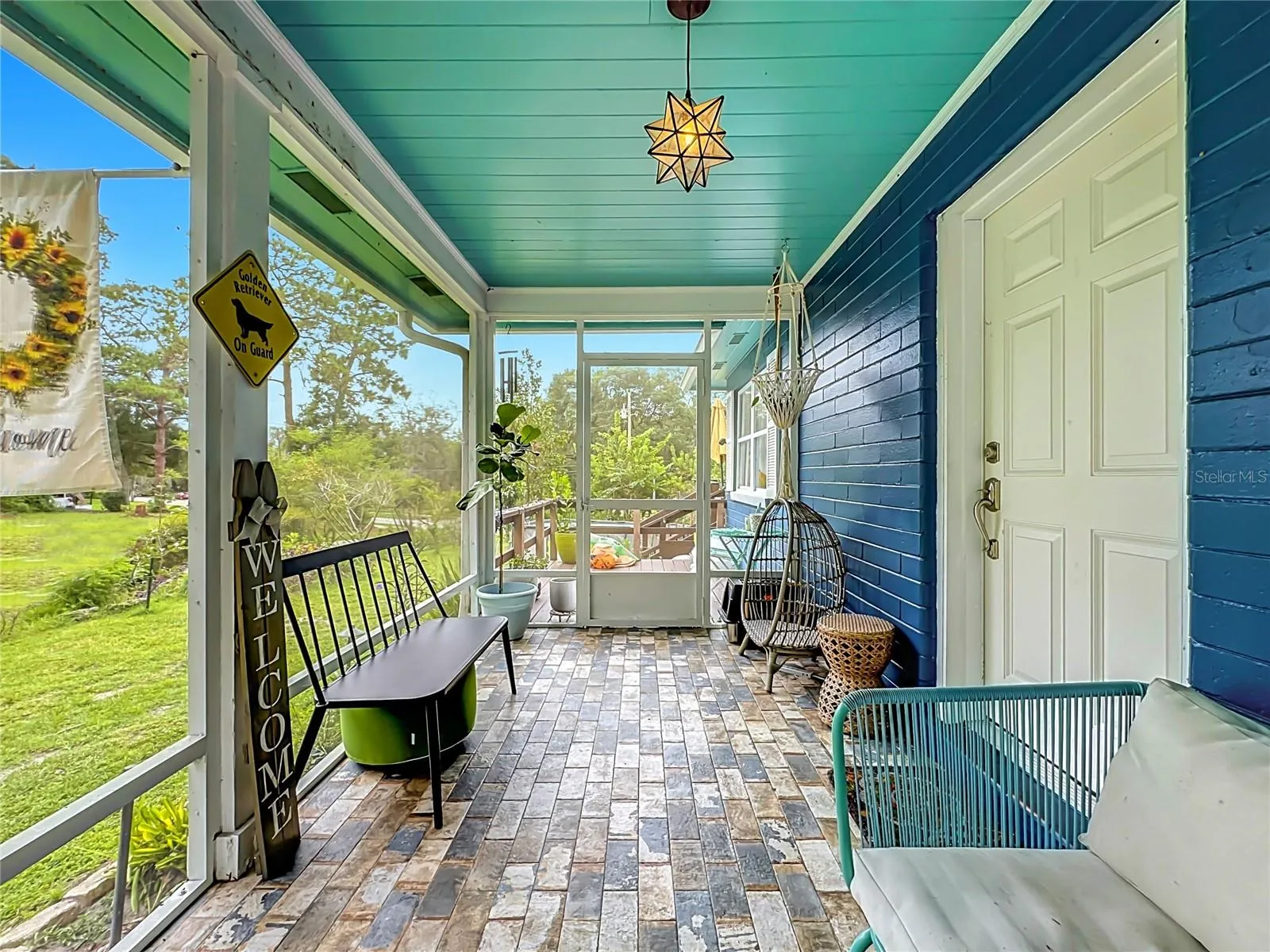 Front screened porch