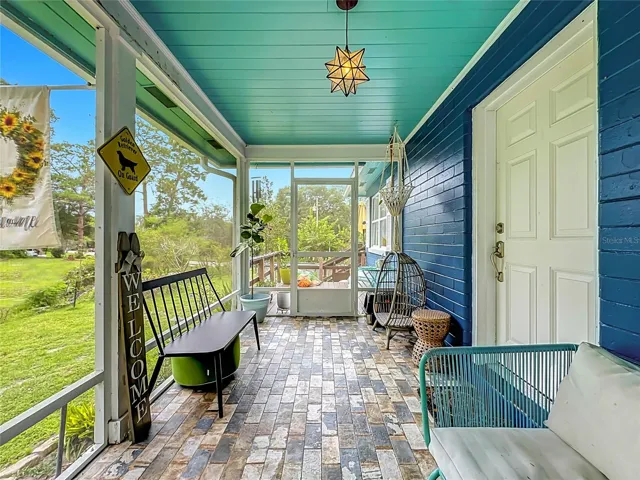 Front screened porch