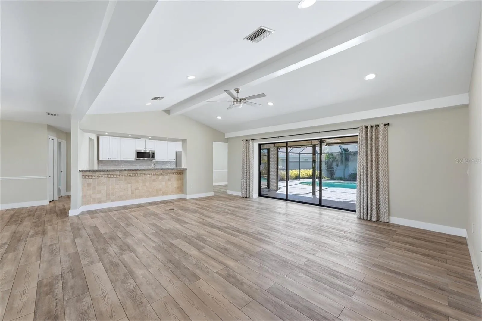 GREAT ROOM FACING POOL