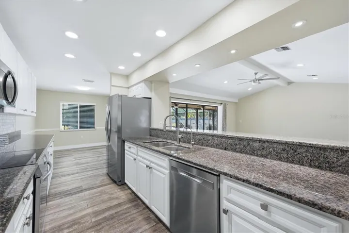 KITCHEN VIEW FACING  LIVING ROOM