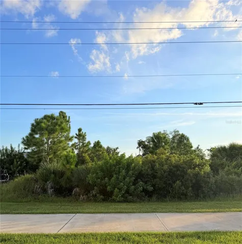 Front of Lot