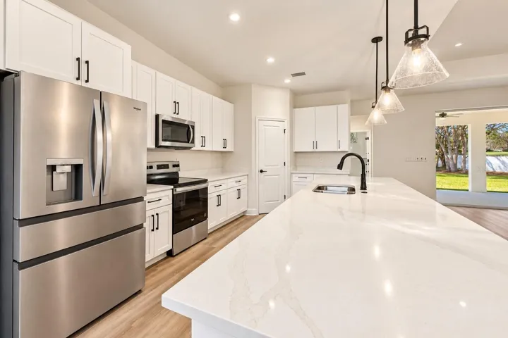 large kitchen
