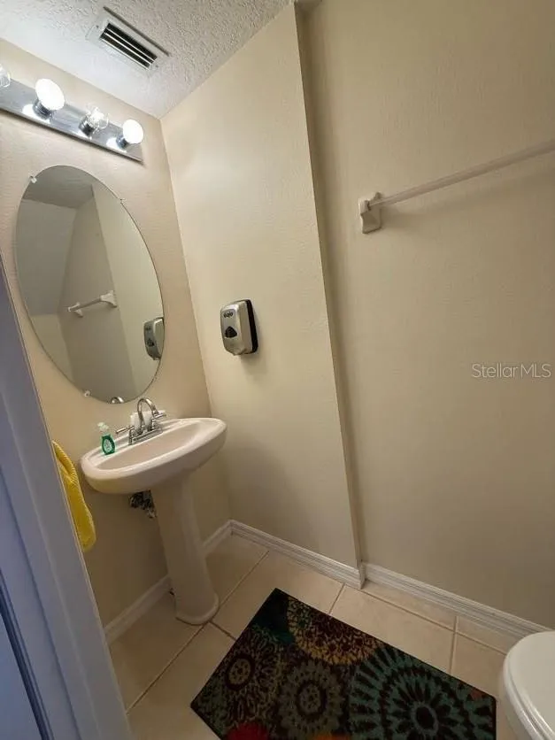 Downstairs half bath