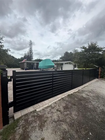 closed gate