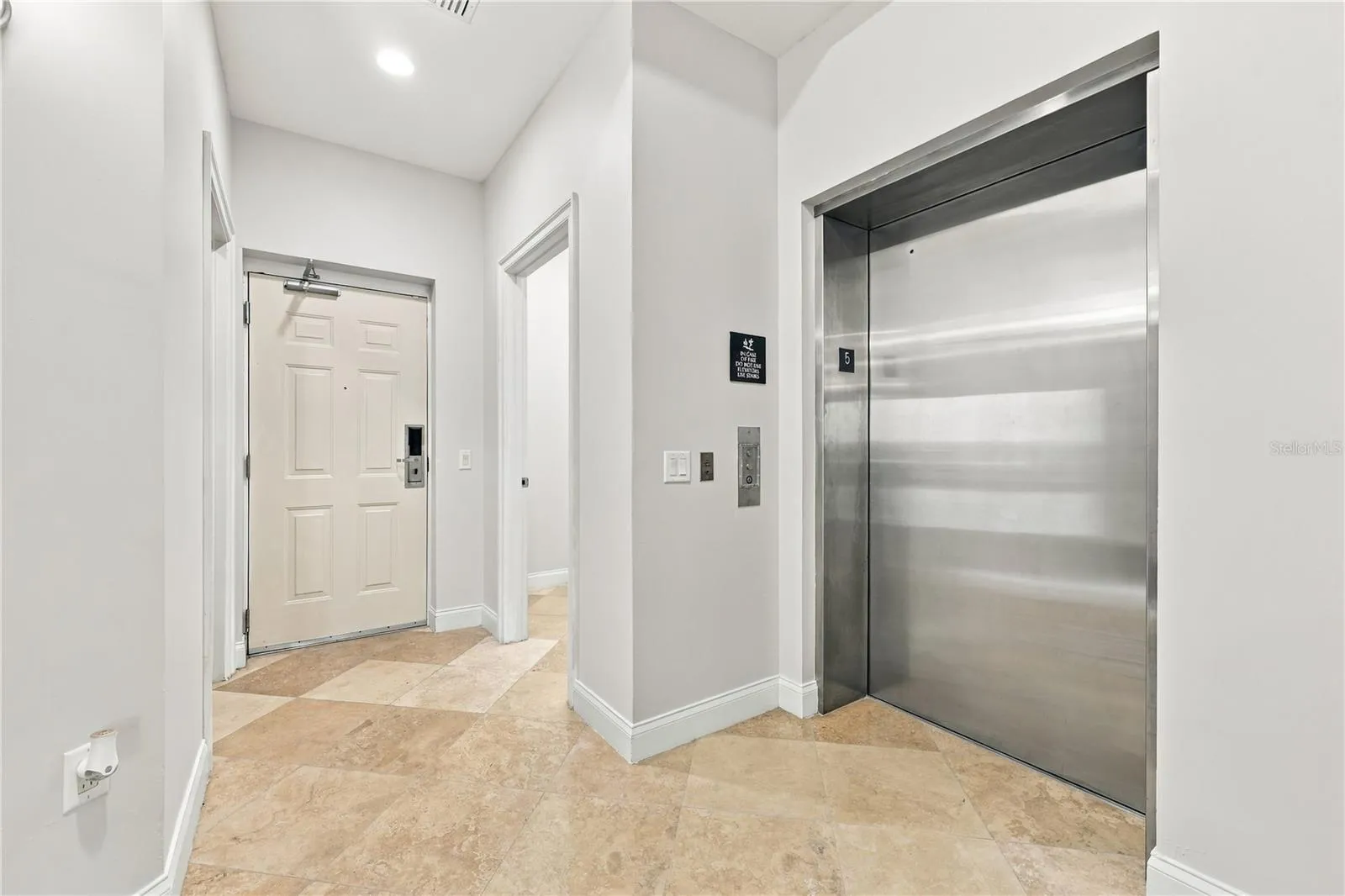 Private Elevator Entrance into Condo