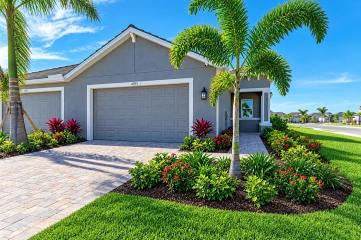 Picture of the model home. Actual home is under construction.