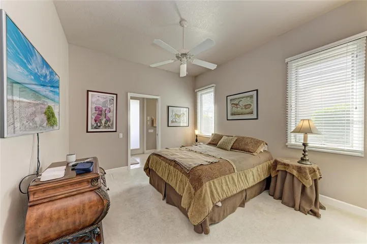 Guest suite with cabana style bathroom