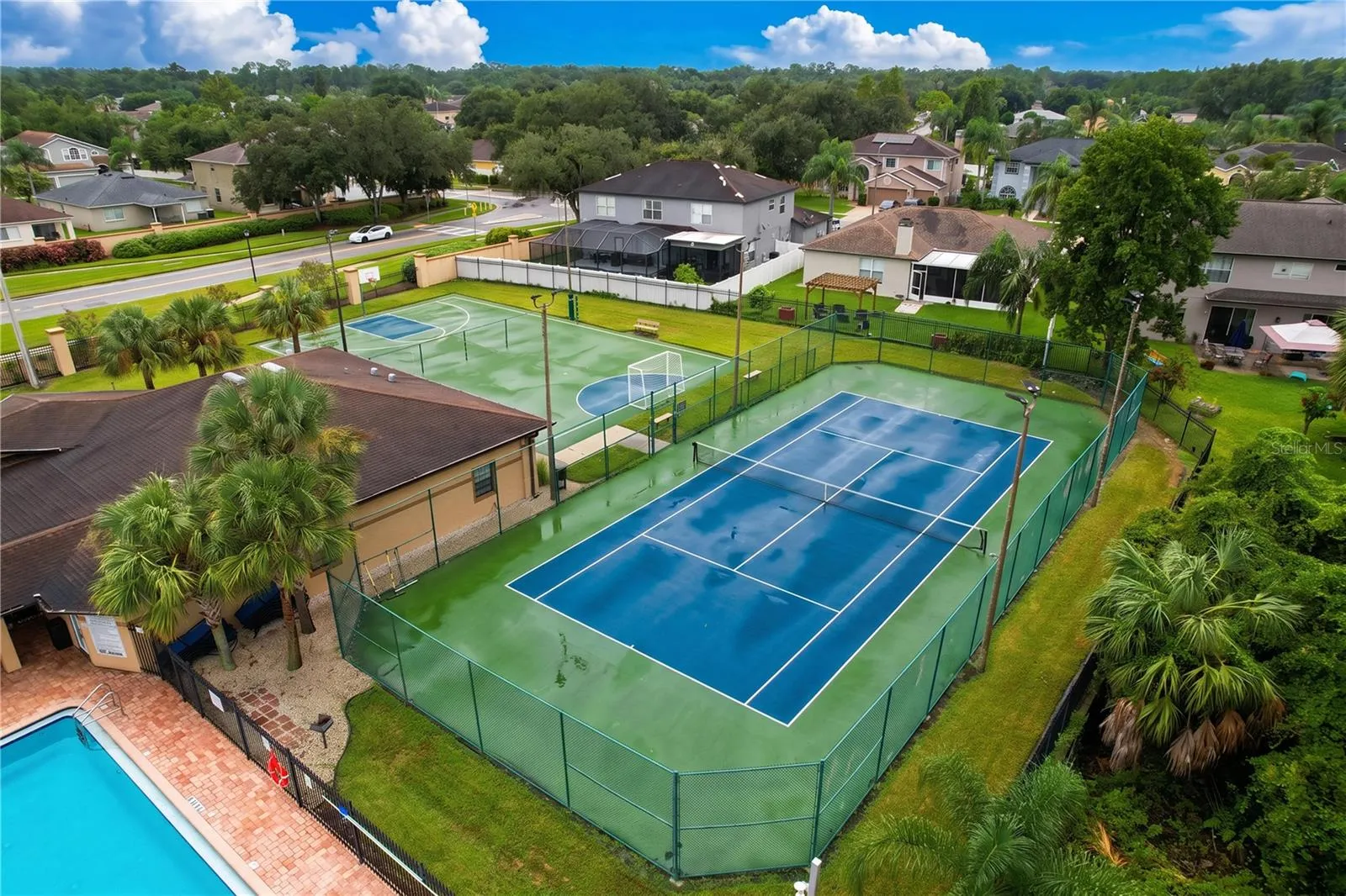 Tennis courts