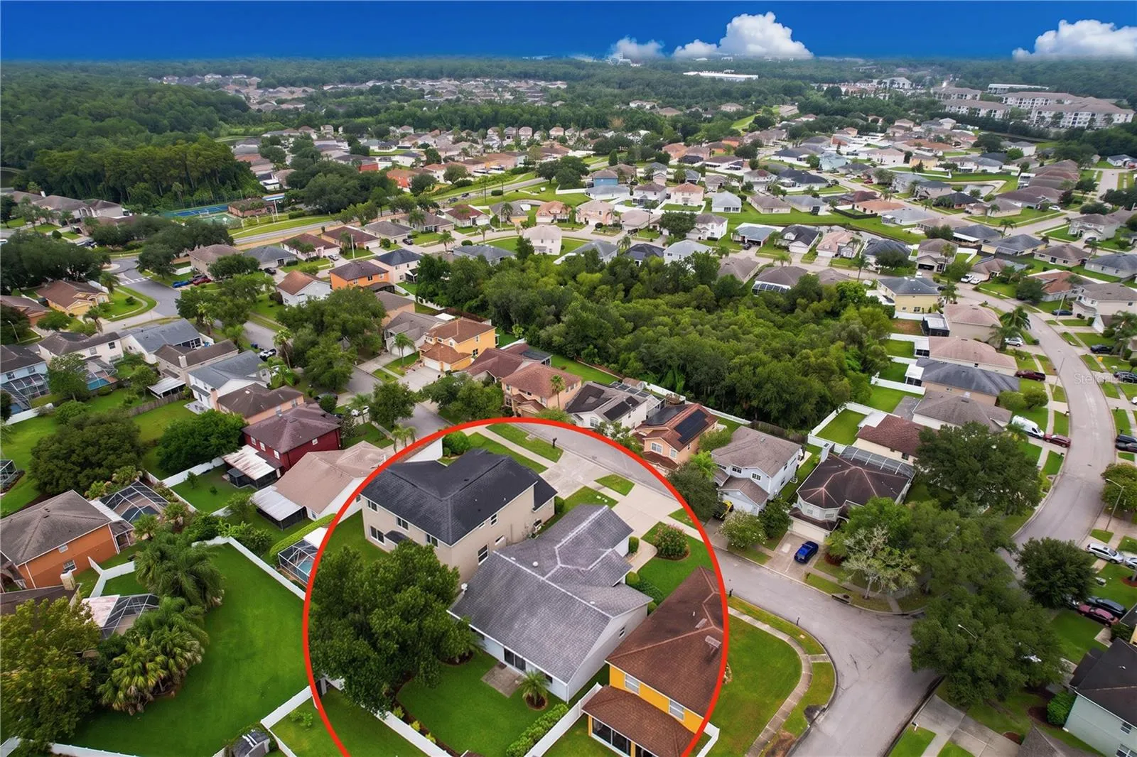 Circled home