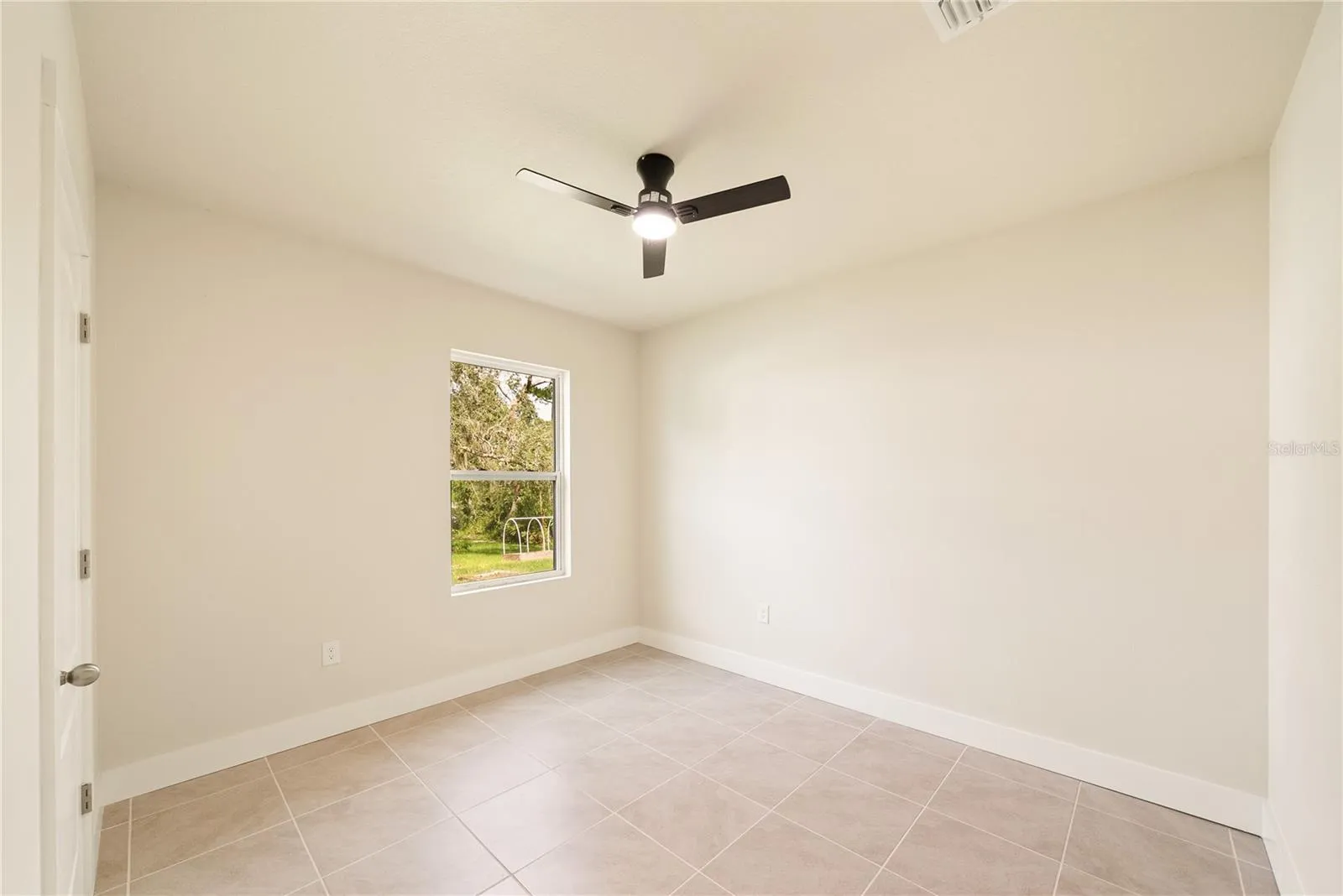 Garden views in third bedroom