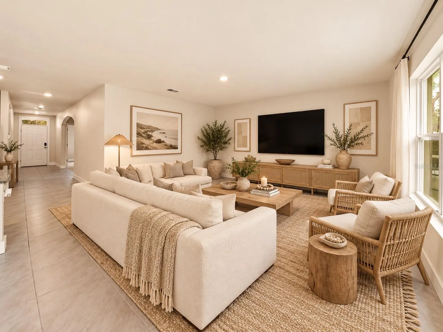 Spacious Living Room