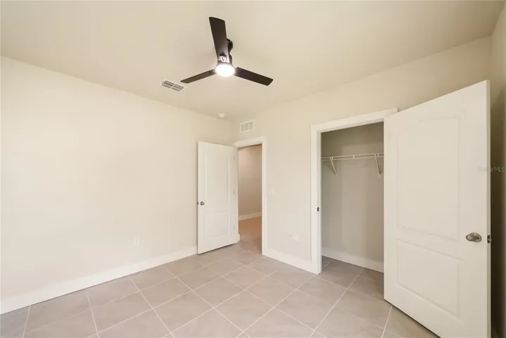 Fans included in all bedrooms