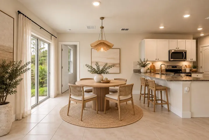 Dining Room and Kitchen Combo
