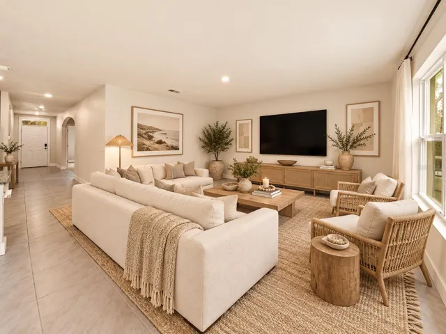 Spacious Living Room