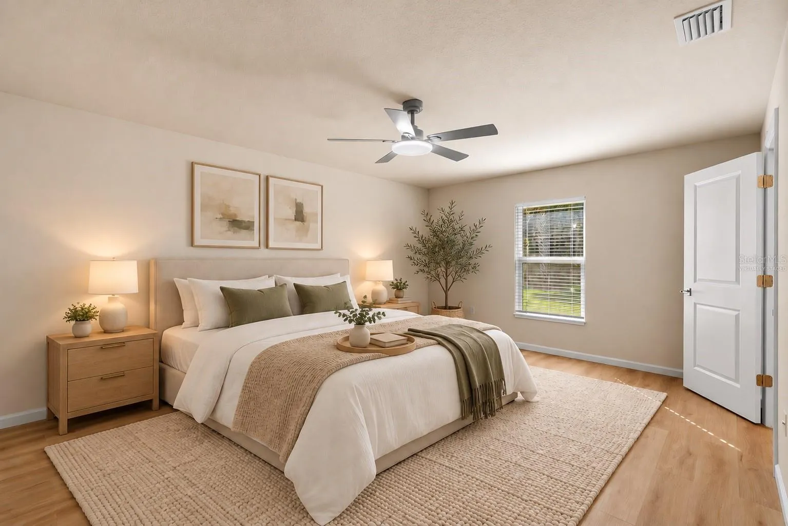 Primary BedroomVirtually Staged