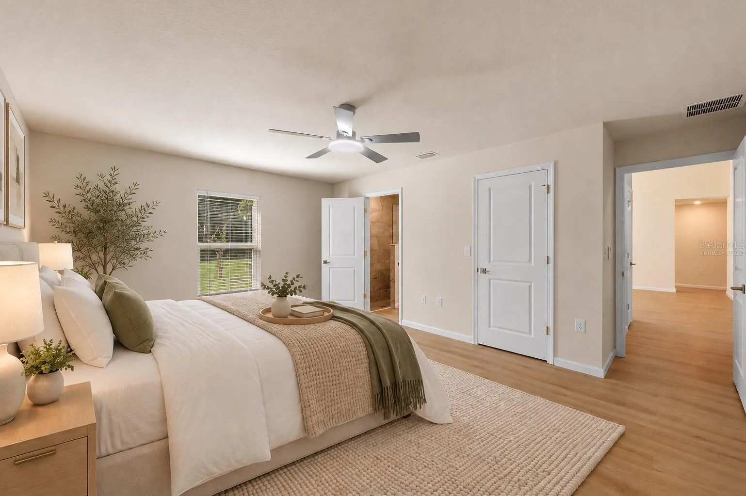 Primary BedroomVirtually Staged