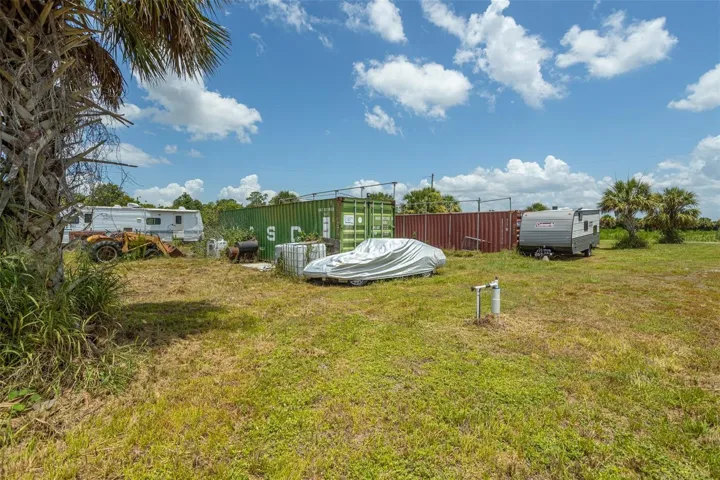 Shipping Container spaced 30' apart