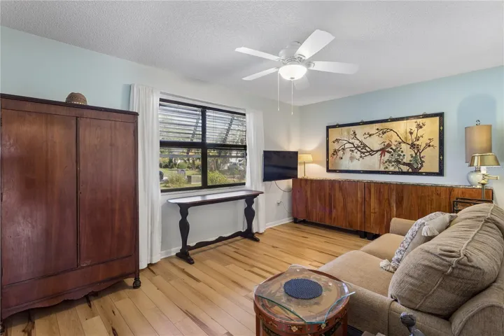 Second bedroom is currently used as a sitting and TV room