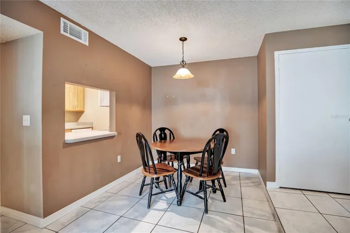 Dining Area Staged