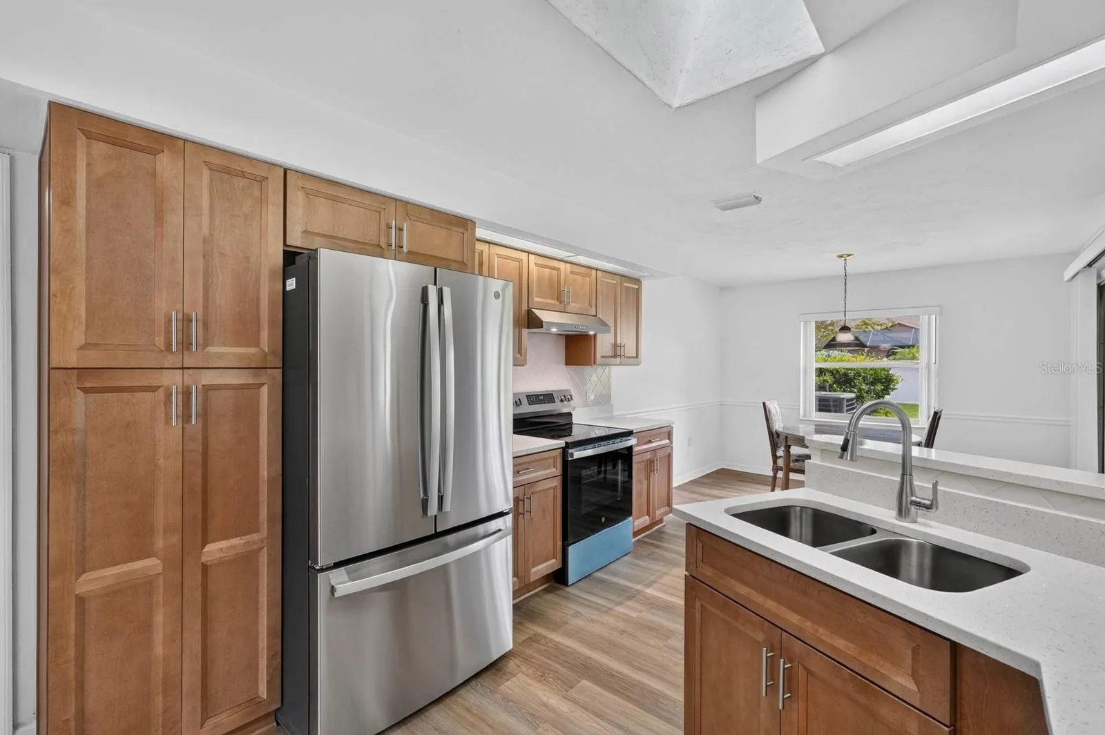 new stainless appliances