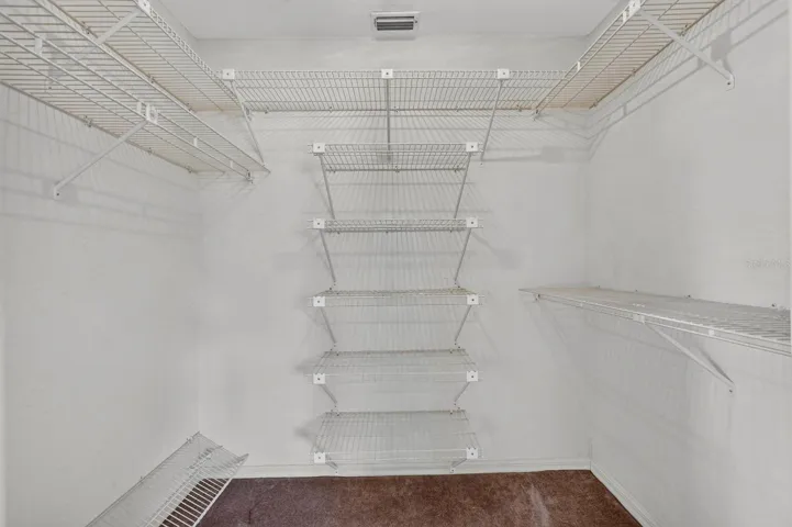 large walk-in closet