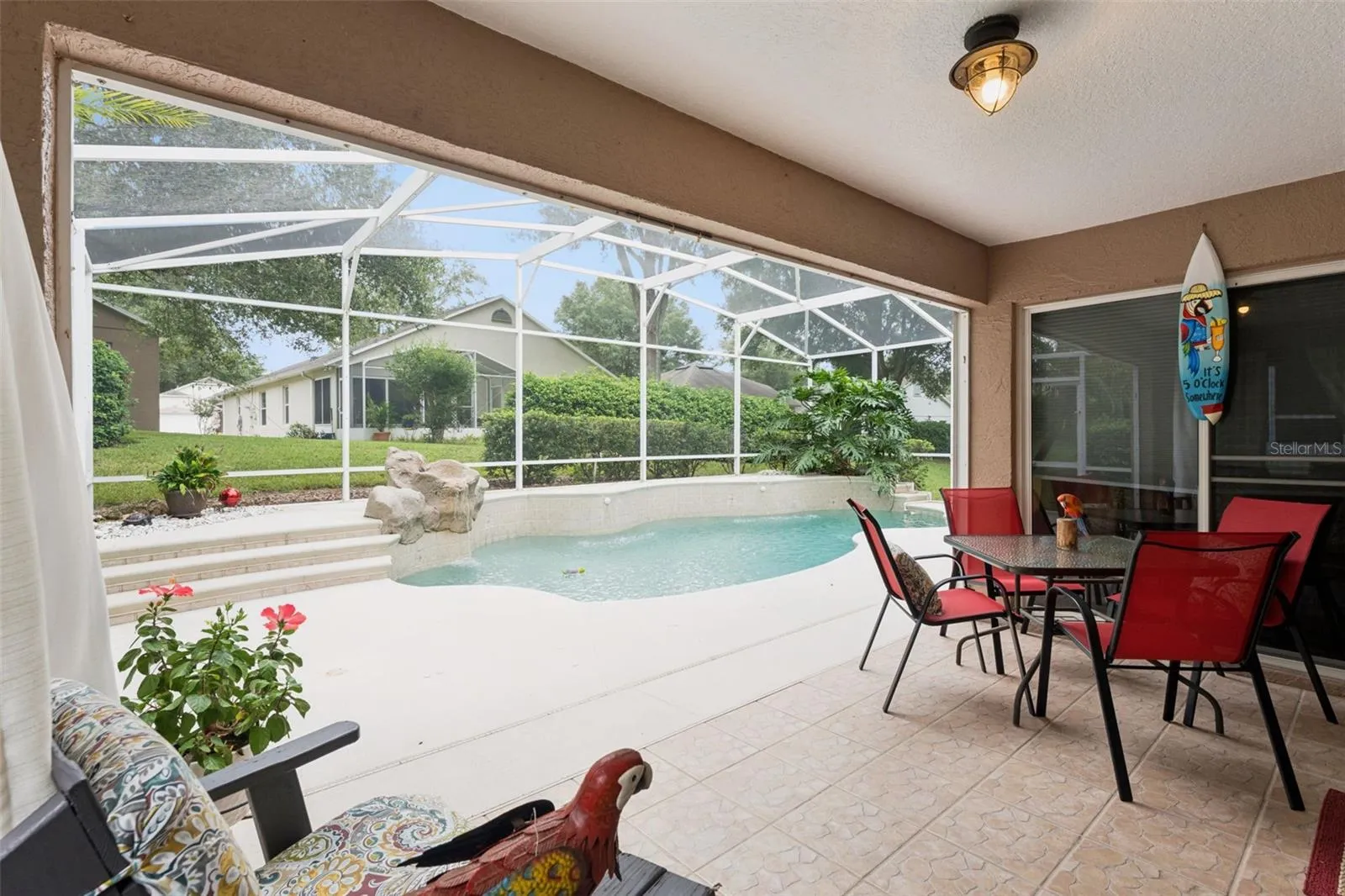 Lanai and Private Pool