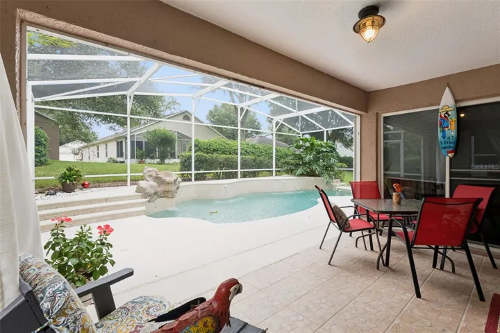 Lanai and Private Pool