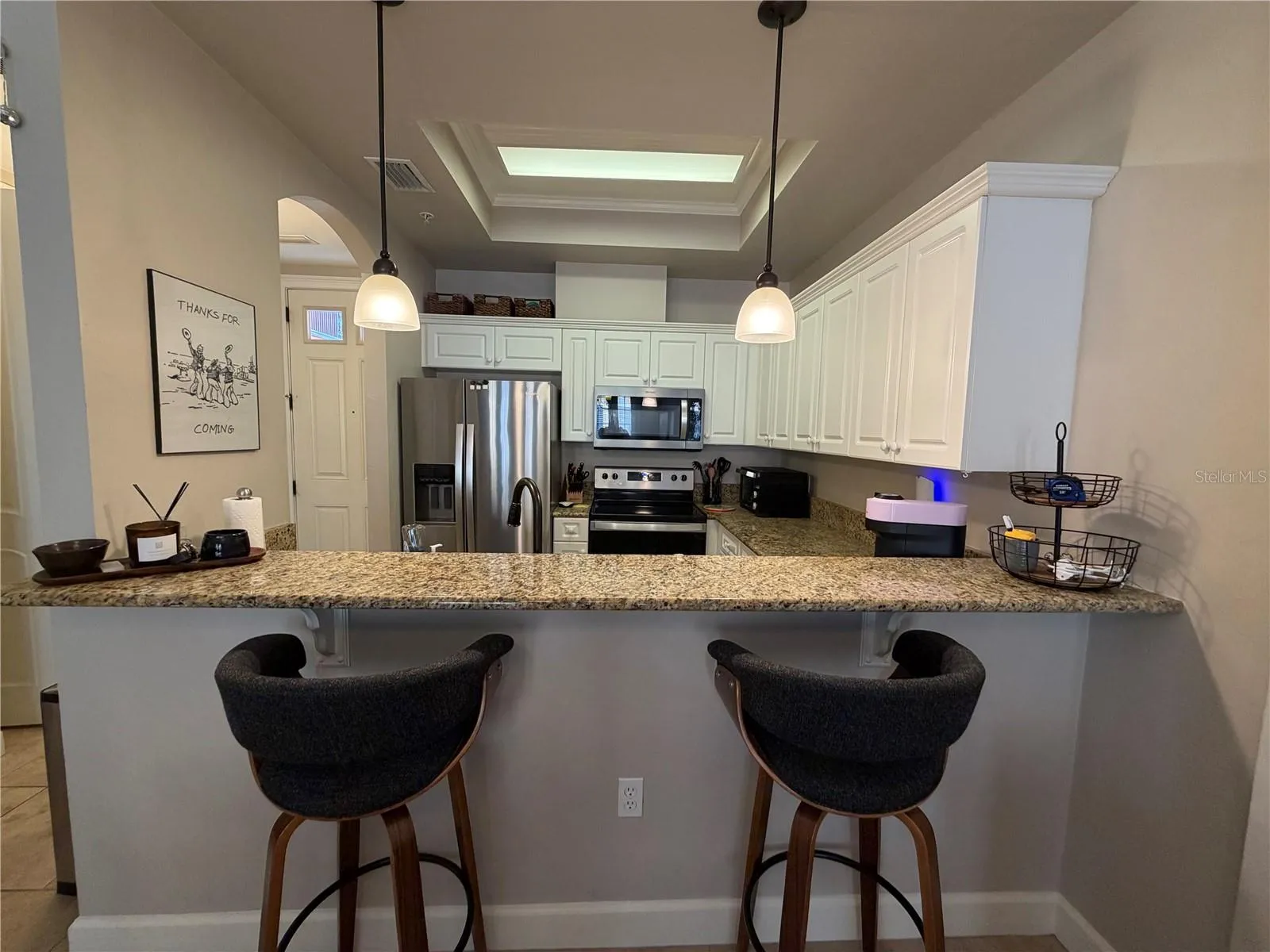 Kitchen and bar