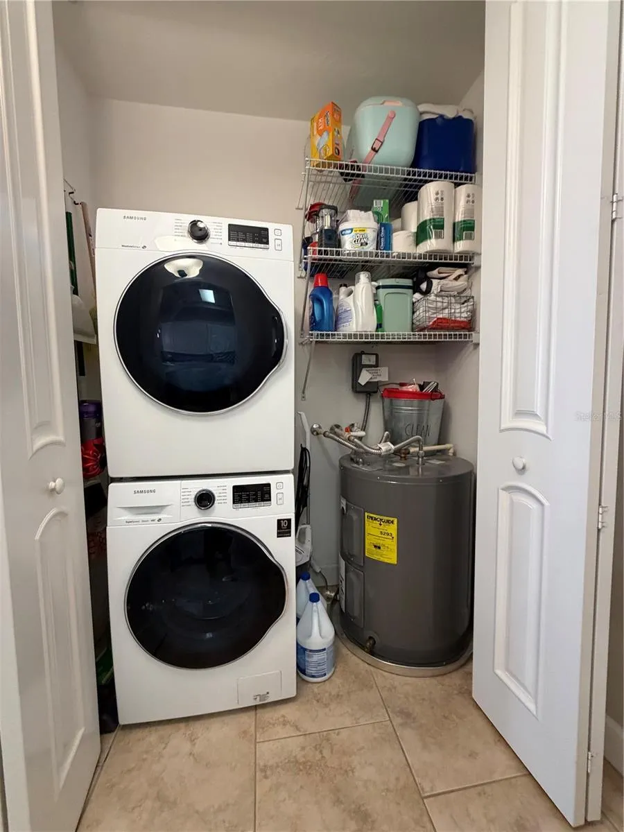 Laundry closet