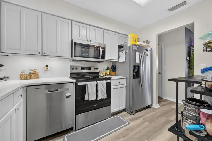 Upstairs kitchen