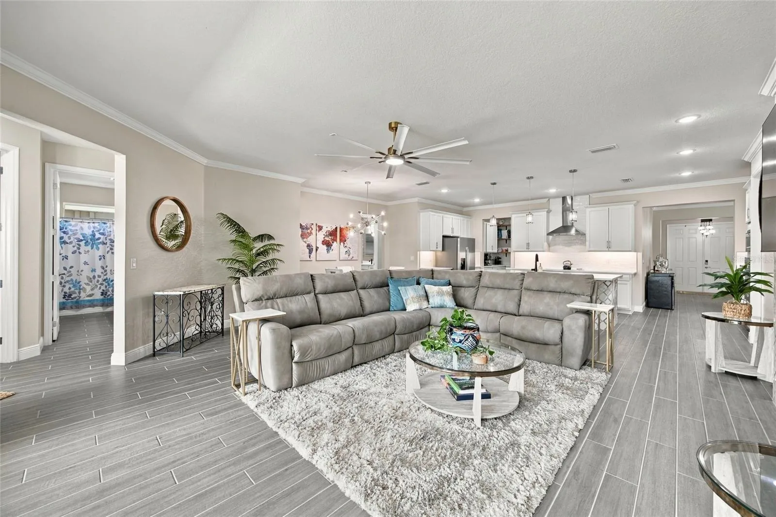 Open Concept Coziness