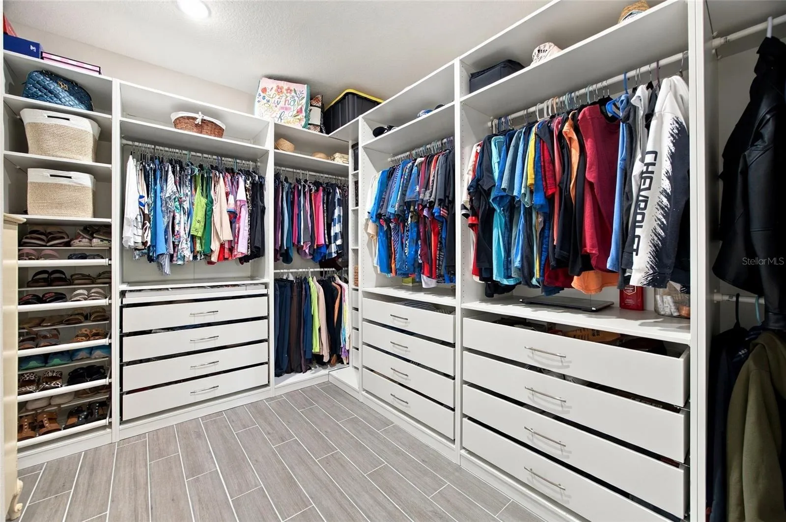 Extra Large Primary Closet