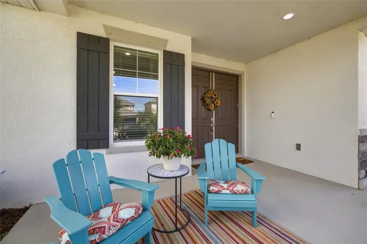 Welcoming front Porch
