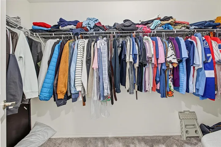 Generous Sized Walk In Closet in the Primary Suite